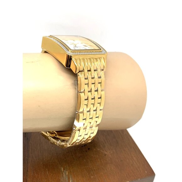 GV2 by Gevril Women's Watch 9256 Swiss Quartz Mother of Pearl Dial Gold Steel - Picture 11 of 13